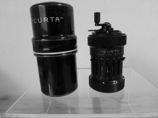 Curta Calculator Type 1 S/n 4399 Early Pin Slider Serviced 11/11/19