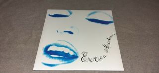 Madonna Erotica White Vinyl Lp.  2018 Import,  Black Vinyl Version.  1992