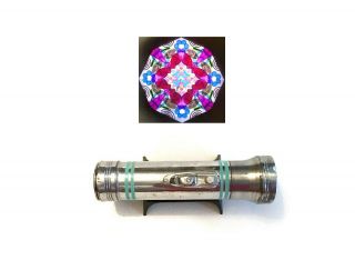 Handmade Collectable Kaleidoscope,  Made From Vintage Flashlight,  Collectable