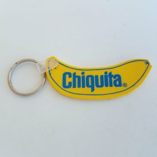 Chiquita Banana Key Chain Advertising Promo Keyring