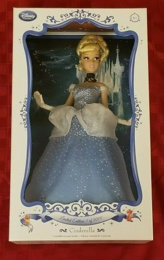 Disney Cinderella Limited Ed.  Doll 17” 1 Of 5000 Worldwide Bnib