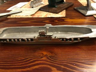 1946 Uss Newport News Aircraft Carrier Ashtray