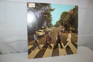 Vintage Beatles Record Lp Vinyl Abbey Road So - 383 Shrink Wrap 1968