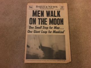 York Daily News July 21,  1969