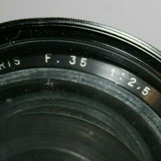 Vintage P.  Angenieux Paris France F.  35 1:2.  5 Retrofocus Type R1 35mm Camera Lens 3