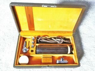 Vintage Military Medical Us Army Diagnostic Otoscope Ent Ear,  Nose & Throat