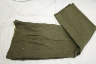 Canadian Cadet Corps Battle Dress Pants Trousers Size 23 Dated 1957