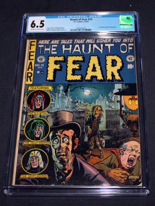 The Haunt Of Fear 12 (ec 1952) Cgc 6.  5 (fn, ) Off - White To White Pages No Res