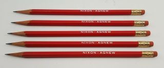 Richard Nixon Spiro Agnew Campaign Pencil Set