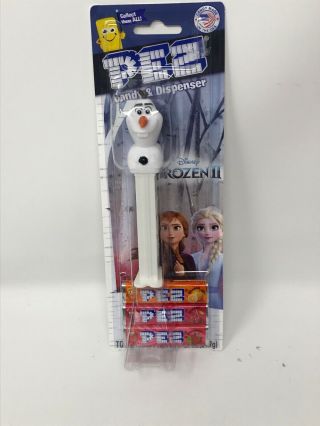 Pez Candy Dispener Of Olaf From Frozen
