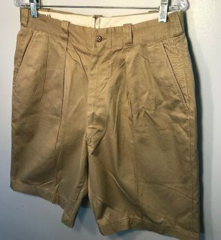 Vintage US ARMY 1956 Size 32 Regular Shorts Military Khaki Uniform Trunks 3
