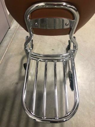 Indian Motorcycle Chief Vintage pass backrest rack chrome 3
