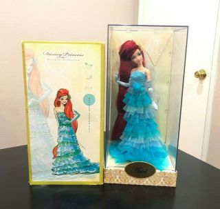 Disney Store Designer Princess Ariel Doll Limited Edition Le The Little Mermaid