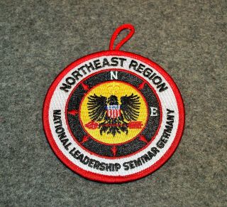 Bsa Pocket Patch…oa…2012 Northeast Region National Leadership Seminar Germany