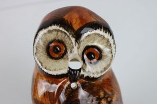 Vintage Babbacombe Ceramic Owl Hanging String/Scissors Holder (Made in England) 2