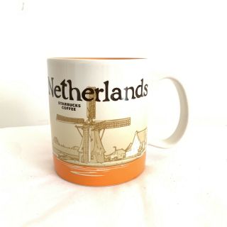 Starbucks Netherlands Been There Windmill Collectible 16 Oz 2013 Coffee Mug Cup