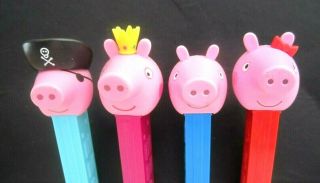 PEPPA PIG Pez from Europe 2018 & 2019 Non U.  S.  releases - Fast $3.  99 Ship to U.  S. 2