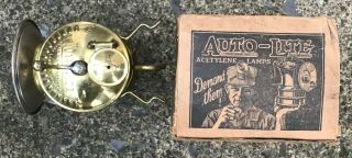 Vintage Miners Auto - Lite Carbide Lamp with Box 2