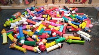 Over 6 Pounds Of Pez Dispensers Omg What A Bargain You Know You Need This