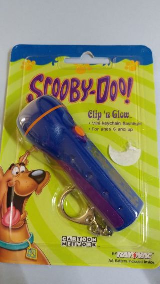 Scooby - Doo Key Chain Key Ring Mini Flashlight And Lunch Box