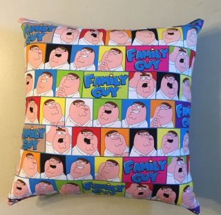 Awesome 15 X 15 Family Guy Theme Complete Pillow - Great Collectors Gift