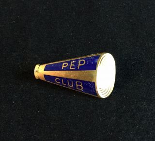 Vintage Pep Club Pin Pinback Cheerleader Supply Co.  Dallas Texas