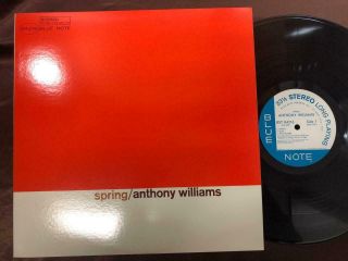 Anthony Williams Spring Blue Note Gxk 8007 Stereo Japan Vinyl Lp