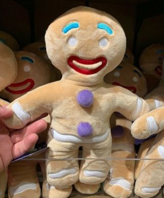 Universal Studios Plush Doll Shrek Gingerbread Man Gingy Figure