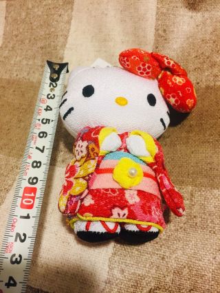 Hello Kitty Sanrio Kimono Plush Doll rare Red cute kawaii Japan Limited f/s 2