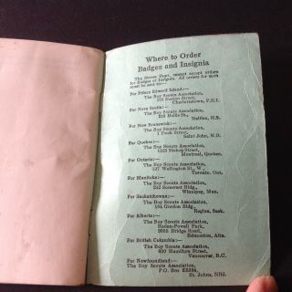 Boy Scout & Wolf Cub Proficiency Badge ReferenceBook (Cdn - 1954) 3