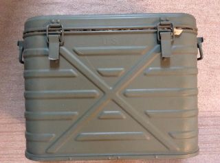 Vintage US Military Mermite Can W/inserts - Hot/cold Food Container 3