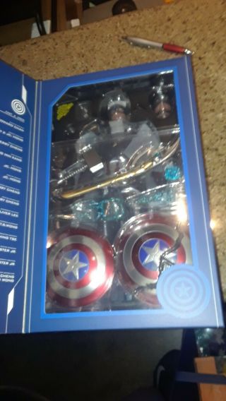 D23 Expo Exclusive 2019 Marvel Avengers Endgame Captain America Figure Hot Toys