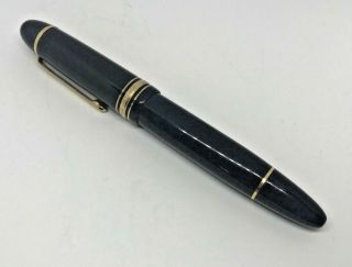 Vintage Montblanc Meisterstuck 149 14c Gold Nib.  585 14k Fountain Pen