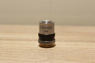 Lomo Microscope Objective 30x 0.  90 Water Immersion Wi Rms 160mm Tube Iris