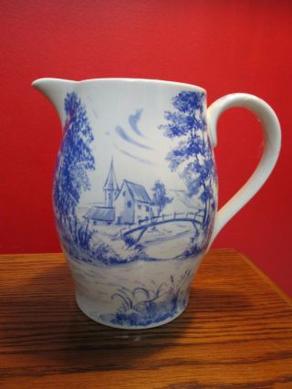 Delftware Liverpool Water Pitcher [a 4 - 28]
