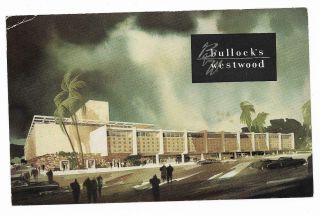 Vintage California Chrome Postcard Bullock 