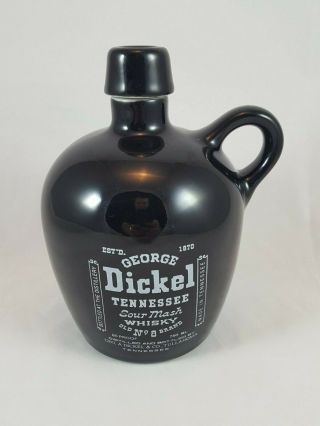 Merle Haggard George Dickel Whisky Jug Tennessee Sour Mash No.  8 (empty Bottle)