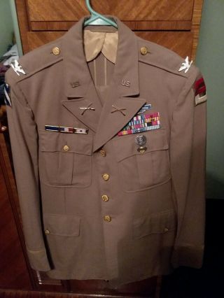 Post - Korean War Lt.  Col.  Uniform