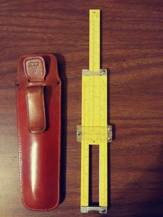 Vintage Pickett Slide Ruler N600 - Es