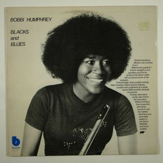 Bobbi Humphrey " Blacks And Blues " Jazz Funk Lp Blue Note
