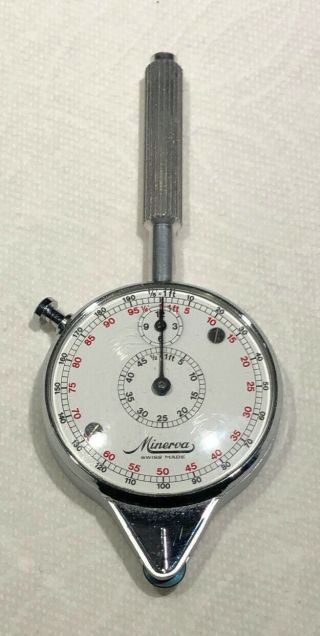 Minerva Swiss Opisometer Curvimeter Drafting Map Scale Measurement Wheel