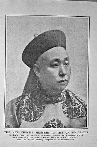 Sir Liang Chen Chinese Minister 1902 Harper 
