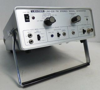 Vintage Leader Lsg 231 Fm Stereo Signal Generator Serviced