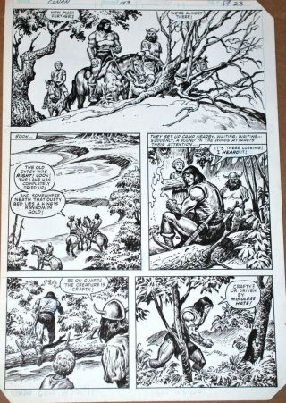Conan The Barbarian 149 Pg 23 By John Buscema And Ernie Chan
