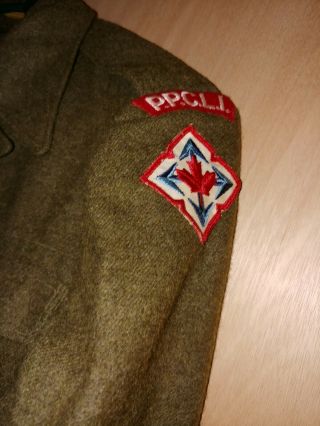 Canadian.  Army Uniform.  PPCLI.  Jacket and Pants 2