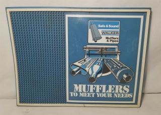Lmas Walker Mufflers & Pipes Rubber Counter Mat Garage Décor