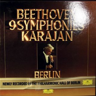 Beethoven 9 Symphonien Von Karajan Berliner Philharmoniker 8 Lp Box
