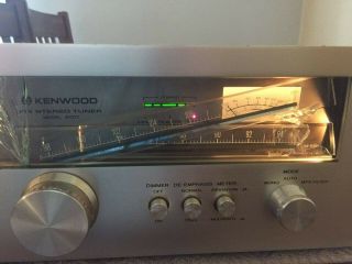 Vintage Trio Kenwood Model 600t Fm Stereo Tuner