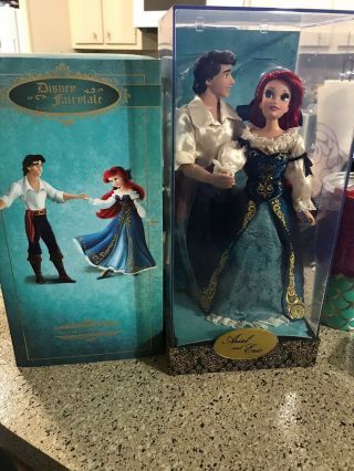 Disney Fairytale Designer Limited Edition Ariel And Eric Couple
