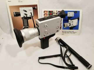 Vintage Nizo S800 Braun 8 Movie Camera Top Class Beautifully Kept